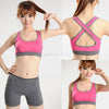 Hot Sexy Woman Sport Top Fitness Women Running Gym Jogging Racerback Sports Bra Tank Padded Underwear Tennis Vest Crop Top 15ZDD