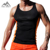 Athletic Slim Fitted GYM Men's Tank Tops 2016 New Sexy Xman Muscle Elasticity Men's Fitness Sport Vest AQ20 Top Tees on Sale