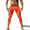 2015 New Athletic Men's Fitness Tights High Quality Aqux Men's Slim Fitted Running Yogo Pants Full Length Stretch Sweatpants