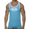 brand Athletic Slim Fitted Cotton gym shark fashion stringer Men's Tank Tops New Sexy gym-clothing Men's Fitness Sport Vest