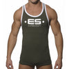 brand Athletic Slim Fitted Cotton gym shark fashion stringer Men's Tank Tops New Sexy gym-clothing Men's Fitness Sport Vest