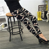 New 2016 Women Sport Pants Plaid Flowers Print Sport Fitness Leggings Women Slim Casual Leggings Cheap China Sport Leggins