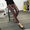 New 2016 Women Sport Pants Plaid Flowers Print Sport Fitness Leggings Women Slim Casual Leggings Cheap China Sport Leggins