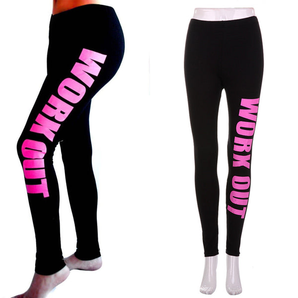 Women Workout Leggings Elastic Comfortable Stretch Sport Slim Legging Workout Pants Yo-ga Gym Training Fitness Trousers Leggins