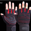 Sports Gym Gloves Half Finger Breathable Weightlifting Fitness Gloves Dumbbell Men Women Weight lifting Gym Gloves Size M/L/XL