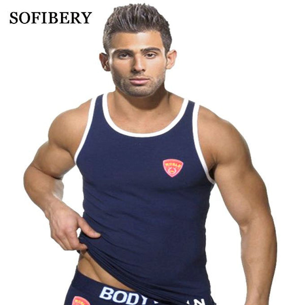 2016 New high-quality Hot Sale Men's Fitness Sport Vest bodybuilding Vest 3 Colors Size M L XL XXL C-610