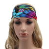 fabric flower yoga sport turban headband girl hair head band accessories for women bandana headbands hairband scrunchy ornaments