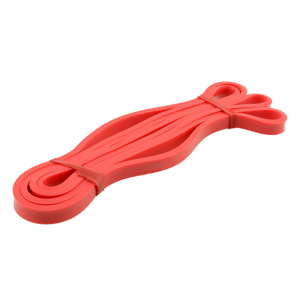 0.5" Rubber Stretch Elastic Resistance Band Exercise Loop Strength GYM Bodybuilding Fitness Equipment Red Free shipping