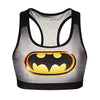 2016 Super Hero Summer Vest Athletic Women Punk Sexy Kawaii Tank Top Fitness Running Sports GYM Sleeveless Crop Tops F1555