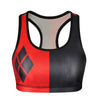 2016 Super Hero Summer Vest Athletic Women Punk Sexy Kawaii Tank Top Fitness Running Sports GYM Sleeveless Crop Tops F1555