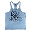 Gym Tank Top Mens Bodybuilding Stringer Gym Vest Fitness Muscle Shirt 100% Cotton Sleeveless Tops Gym-clothing Debardeur Homme