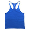 Plain Gym Tank Top Fitness Men Blank Bodybuilding Stringer Singlets Gym Shark Sleeveless Sport Suit T-shirt Cotton Custom Logo