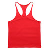 Plain Gym Tank Top Fitness Men Blank Bodybuilding Stringer Singlets Gym Shark Sleeveless Sport Suit T-shirt Cotton Custom Logo