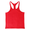 Plain Gym Tank Top Fitness Men Blank Bodybuilding Stringer Singlets Gym Shark Sleeveless Sport Suit T-shirt Cotton Custom Logo