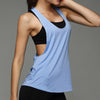 New 2016 Summer Women Ladies Sexy Loose Fitness Dry Quick Sport Tank Tops Sleeveless Cut Out Gym Halter top femme Vest Shirt Z1