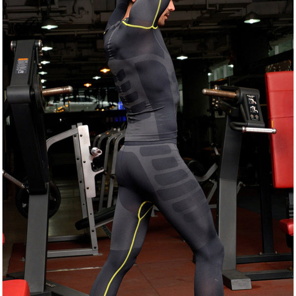 Fitness Running Base Layer Pants Men Compression Sport Tight Trousers Dry Combat High Quality