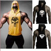Skull ZYZZ Golds Bodybuilding Stringer Hoodies Gym Stringer Hoodie Fitness Brand Tank Top Men Clothing Cotton Pullover Hoody