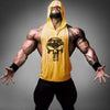 Skull ZYZZ Golds Bodybuilding Stringer Hoodies Gym Stringer Hoodie Fitness Brand Tank Top Men Clothing Cotton Pullover Hoody