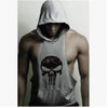 Skull ZYZZ Golds Bodybuilding Stringer Hoodies Gym Stringer Hoodie Fitness Brand Tank Top Men Clothing Cotton Pullover Hoody