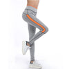 2016 Women Lady running sport pant  Fitness Legging light grey pink spring gym activewear legging 1208 American Original Order