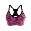 2016 New Women Sexy Padded Cropped Tops Sports Bra Gym Fitness Stretch Workout Tank Top Seamless Intimates Camisoles Q2446