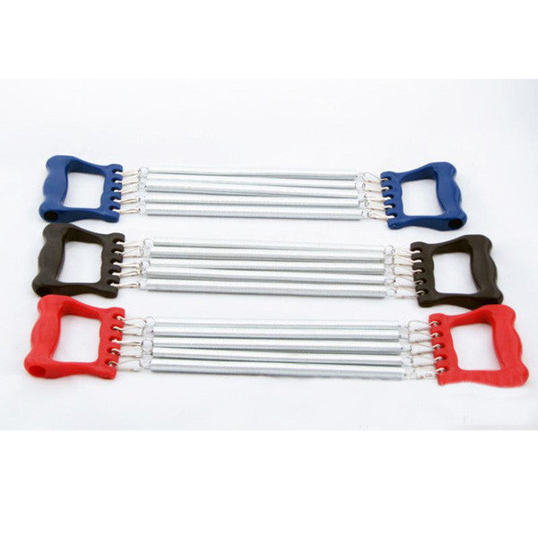 Gym Equipment Hand Grip Adjustable Strength Device Fitness Chest Forearm spring Exerciser Workout Training gym Sports Entertainm