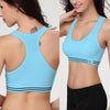 2015 Summer style women sexy casual seamless Racerback Padded Sports Bra gym  short solid Fitness Stretch Workout tank tops